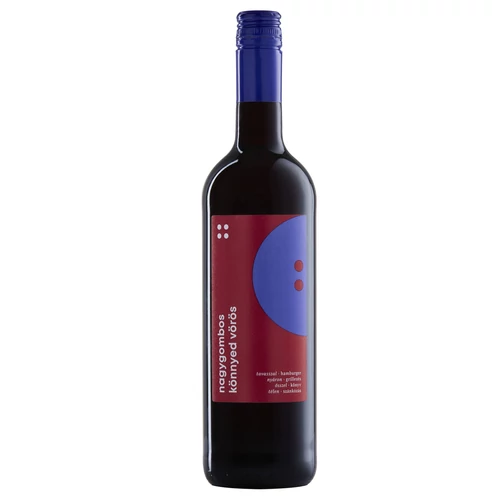 NAGYGOMBOS KÖNNYED VÖRÖS CUVÉE 2018