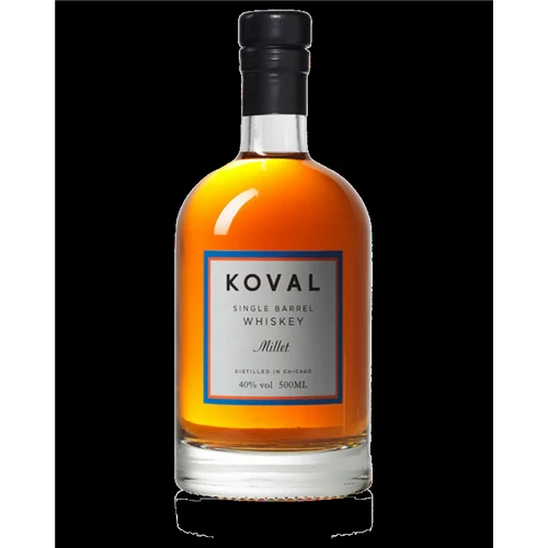 KOVAL MILLET WHISKEY 0,5 l, 40% AMERIKAI WHISKY
