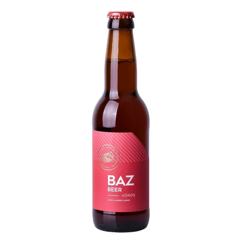 BAZ BEER VÖRÖS 0,33L