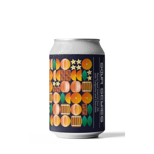 HORIZONT SOUR SERIES BARREL AGED IMP. SOUR ALE WITH TANGERINE AND CHOCOLATE 0,33L DOBOZOS