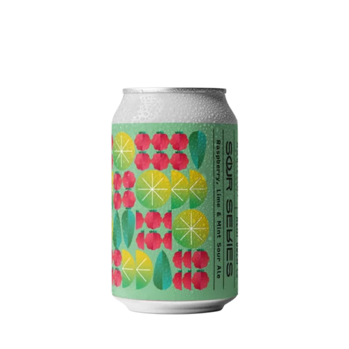 HORIZONT SOUR SERIES x HEIST BREW - RASPBERRY LIME & MINT SOUR ALE 0,33L DOBOZOS