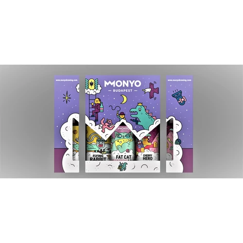 MONYO 3-AS EXTRA DÍSZDOBOZ